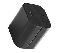 Gadpiparty Set de Salières et Poivrières en Acier Inoxydable Noir avec Grosse Capacité, Design Moderne et Minimaliste, Préserve la Fraîcheur pour Décoration et Usage à Table