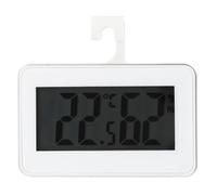 Gadpiparty Thermomètre Hygromètre Numérique Magnétique pour Réfrigérateur et Congélateur Affichage Température L'humidité en Abs Blanc, pour Stockage Froid