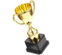 Gadpiparty Trophée pour Garçon et Filles Doré en Plastique, Petit Modèle de Compétition