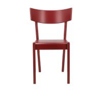 Gärsnäs Chaise Tati Siège plaqué hêtre - teinté rouge