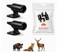 GAEVAZ ️ Répulsif de sangliers pour voiture et moto | Sifflet ultrasonique | Installation facile et protection contre les animaux sur la route (lot de 2)