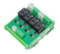 GAEYAELE Module relais 4 canaux 1 SPDT Montage sur rail DIN Interface relais AC230V(FY-T734-230VAC)