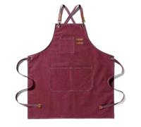 Gaf Nuncew Tablier cuisine homme,tablier barbecue,tablier serveur, Toile | avec 3 Poches, Réglable - pour Cuisine, Barbecue, peinture,jardinage,barman,Soudure et Atelier