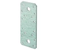 GAH Alberts 333362 Platine d'assemblage en Acier Galvanisée Sendzimir 135 x 55 mm 50 pièces
