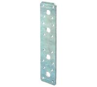 GAH Alberts 333386 Platine d'assemblage en Acier Galvanisée Sendzimir 180 x 40 mm 50 pièces