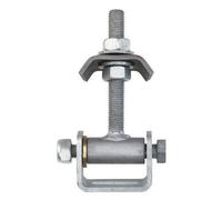 Gah-Alberts 411343 Penture de portail à souder pour ouverture de 180°, ajustable sur plusieurs niveaux, surface galvanisée à chau…