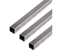 GAH-Alberts 423773 432522 Lot de 3 tubes carrés en acier 1000 x 20 x 20 mm