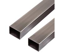 GAH-Alberts 423797 432553 Lot de 2 tubes rectangulaires en acier 1000 x 40 x 30 mm