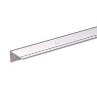 GAH-Alberts 490447 Profilé de protection pour nez de marche | percé | aluminium, anodisé, couleur argent | 1000 x 43 x 23 mm