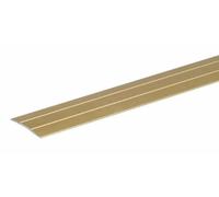 GAH-Alberts 491512 Barre de seuil | autoadhésive | aluminium, couleur sable, anodisée | 900 x 38 mm