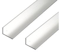 GAH-Alberts 497507 470241 Lot de 2 profilés d'angle en aluminium 1000 x 50 x 30 mm