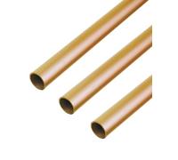 GAH-Alberts 497637 471231 Lot de 3 tubes ronds en laiton 1000 x 6 x 0,5 mm