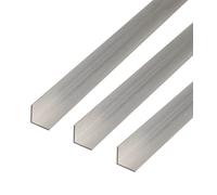 Alberts 497965 Profilé d'angle, aluminium, naturel, 1000 x 30 x 30 x 30 mm, set de 3