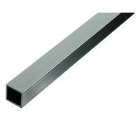 GAH-Alberts 498450 474157 Lot de 8 tubes carrés en aluminium naturel 1000 x 10 x 10 mm