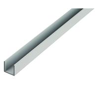 GAH-Alberts 498528 475659 Profilé en U | Aluminium naturel | 1000 x 8 x 8 mm | Lot de 11
