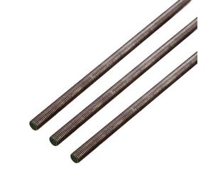 GAH-Alberts 498887 484217 Lot de 3 tiges filetées en acier inoxydable Longueur 1000 mm Filetage M8