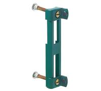 GAH-Alberts 654009 Butée pour portails en grillage ondulé | galvanisée, plastifiée, en vert RAL 6005