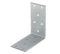 GAH-Alberts 866822 Équerre d'assemblage - acier, galvanisée Sendzimir, 80 x 80 x 40 mm / 50 pcs