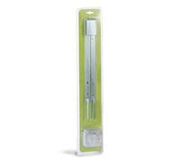 GAH-Alberts 901646 Verrou de sécurité pour soupirail en acier brut, surface galvanisée 20 x 2,8 mm, longueur 370 mm