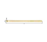 GAH Alberts GAH Alberts Chargement de porte droit, pour carré 16 mm 400 mm acier, galvanisé à chaud Quantité:1