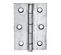 GAH Alberts GAH Alberts Charnière de porte demi-large, roulée L43xH63mm Acier inoxydable, inoxydable Quantité:1