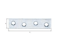 GAH Alberts GAH Alberts Connecteur plat 60 x 14 mm acier, zingué jaune Quantité:1