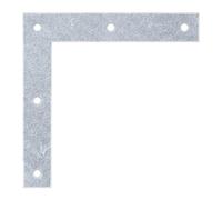 GAH Alberts GAH Alberts Équerre de meuble en bois droite L 100 x H 100 mm acier jaune doré zingué Quantité:1