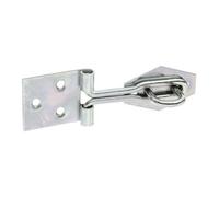 GAH Alberts GAH Alberts Loquet à fil pour porte avec œillet sur plaque acier galvanisé Quantité:1