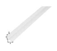 GAH Alberts GAH Alberts Profilé d'angle égal, non percé L1000 x l15 x H15 x É1,2 mm plastique blanc Quantité:1