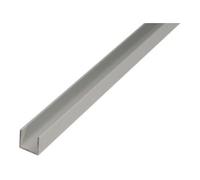 GAH Alberts GAH Alberts Profilé en U isocèle perforé L1000 x l20 x H10mm aluminium, argenté Quantité:1