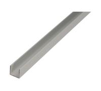 GAH Alberts GAH Alberts Profilé en U isocèle perforé L2000 x l20 x H20mm Aluminium, argenté Quantité:1