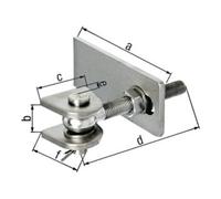 GAH Alberts GAH Torband 130x30x80x150x34x65mm STA brut Quantité:4