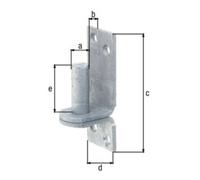 GAH Alberts Gond sur platine 16x13 mm TZN GAH Quantité:1