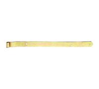 GAH-Alberts Penture coudée extrémité arrondie métal galvanisé 13 mm / 642 x 40 mm