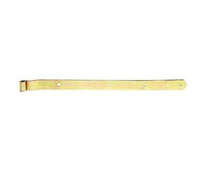 GAH-Alberts Penture coudée extrémité arrondie métal galvanisé 13 mm / 642 x 40 mm