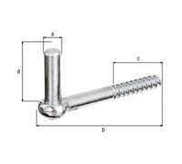 GAH Alberts Pince pour pince 13x115mm galv.jaune galv.galv.GAH Quantité:1