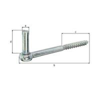 GAH Alberts Pince pour pince 13x165mm galv.jaune galv.galv.GAH Quantité:1