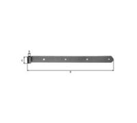 GAH Alberts Ruban de tiroir B.40mm L.400x40mm S.4mm D.13mm VA rd GAH Quantité:1