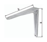 GAH Alberts Support L.200mm H.175mm Alu coulé Trgf.75kg GAH Quantité:1