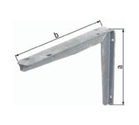 GAH Alberts Support L.300mm H.250mm STA non traité TZN Trgf.250kg GAH Quantité:1