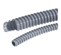 Gaine annelée Ø intérieur: 22 mm LappKabel SILVYN® EL 22x27,7 SGY 61747390 gris-argent (RAL 7001) 10 m