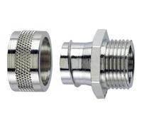 Gaine annelée Ø intérieur: 28.10 mm LappKabel SILVYN® LGF-2-M 32X1.5 55502041 argent M32 droit 1 pc(s)