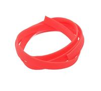 Gaine Cable Informatique Souple, Gaine tressée isolée Extensible 2/4/6/8/10 mm, Presse-étoupe en Pet serré, Manchon de câble Protection Haute densité(Orange Red,6mm)