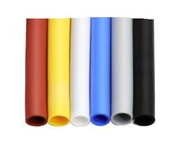 Gaine Cable Informatique Souple, Tube thermorétractable en Silicone, diamètre 0.8~5mm, 2500V, Manchon de câble Flexible, isolé, Haute température(Blue,2mm)