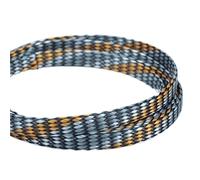 Gaine Cable Manchon de câble en Maille Coton PP/Pet/Tresse Nylon, Manchons Anti-Choc Souples, Gaine Extensible isolée 4 à 12mm(S,12mm 15meter)