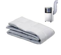 Gaine d'air conditionné isolée,Gaines de Conduit Isolées Élastiques | Enveloppe Isolante pour Tuyau de Climatisation | Pour maison, dortoir, bureau, appartement, chambre