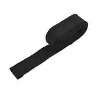 Gaine de câble en nylon noir de 7,6 m avec gaine ignifuge | Nylon résistant à l'abrasion, empêche l'usure des câbles, design flexible, longueur de 7,6 m, installation facile