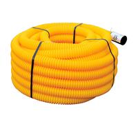 Gaine de conduit flexible Fitt 63mm x 25m, jaune