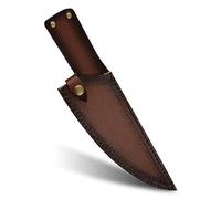 Gaine de Couteau Droite de 20,3 cm, Porte-gaine Vertical en Cuir pour Couteau de Cuisine
