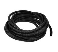 Gaine de fils et câbles SOURCING MAP 8m 8mm x 10mm Plastique Flexible Fil Protection Conduit Ondulé pour Jardin Bureau Noir